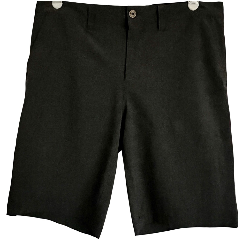 One Day Away Mens Hybrid Stretch Shorts Charcoal Gray Size‎ 36 Quick Dry Casual